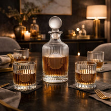 Whisky set met karaf en 4 glazen 500 ml