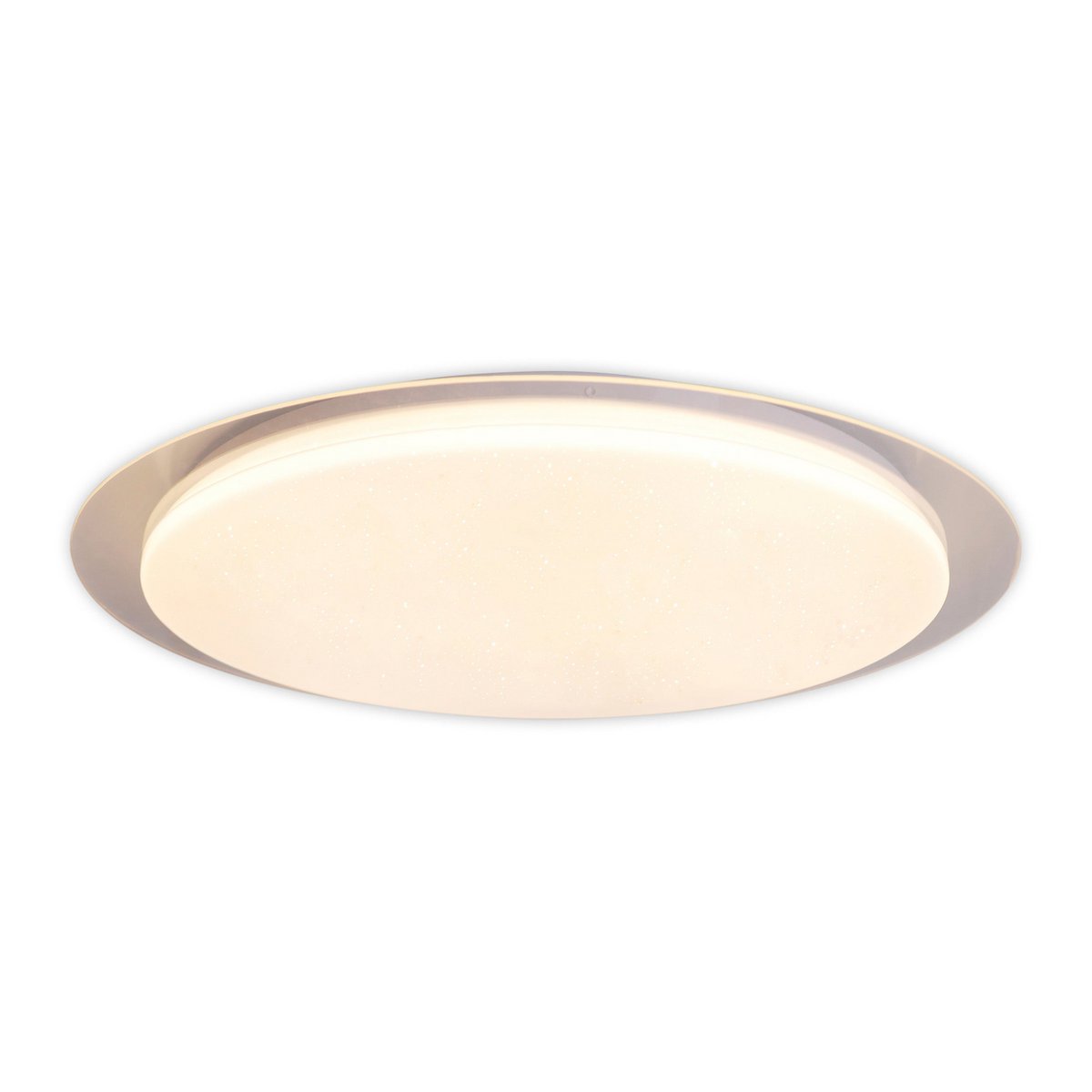 LED-Plafondlamp Locarno Ø46 cm Met Kristaleffect Wit