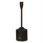 Kandelaar set 3 stuks 35/30/25 cm zwart ijzer