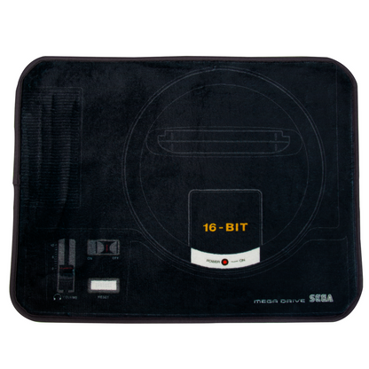 Badmat traagschuim polyester zwart