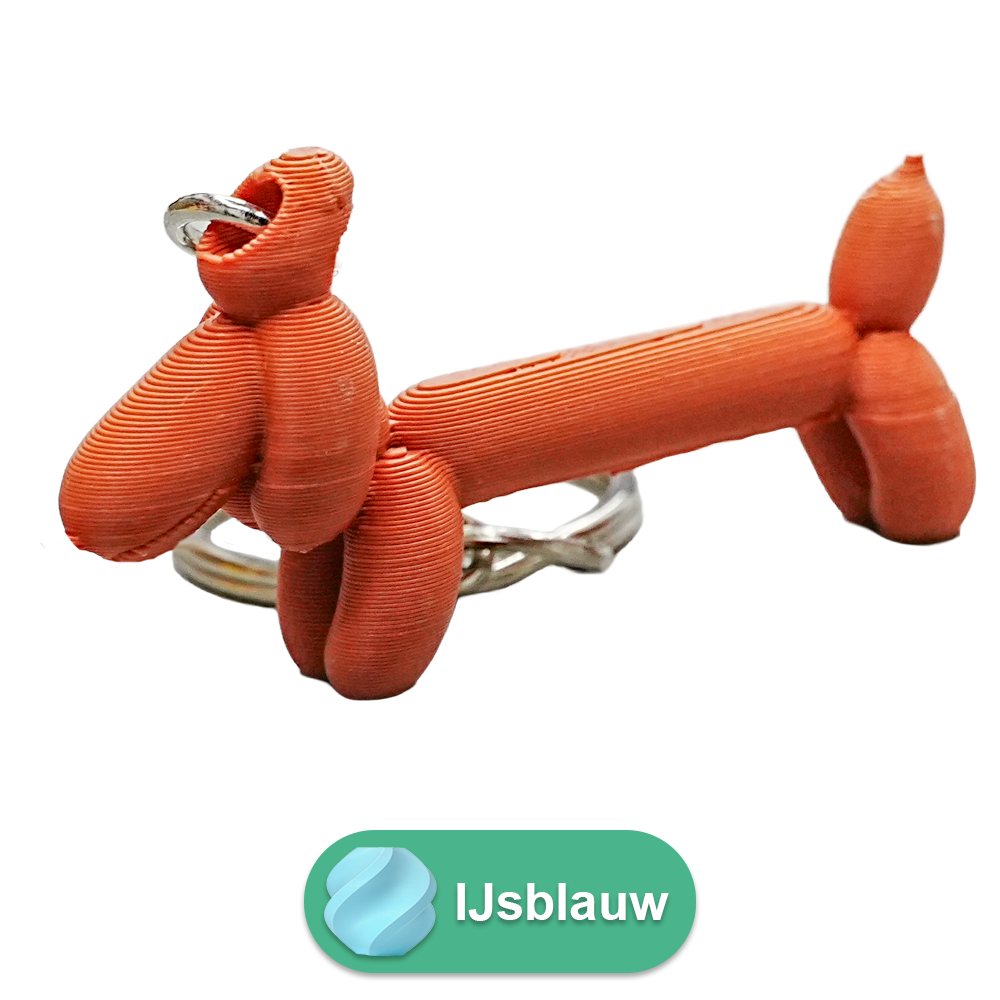 Sleutelhanger Wiener Ballon Hond