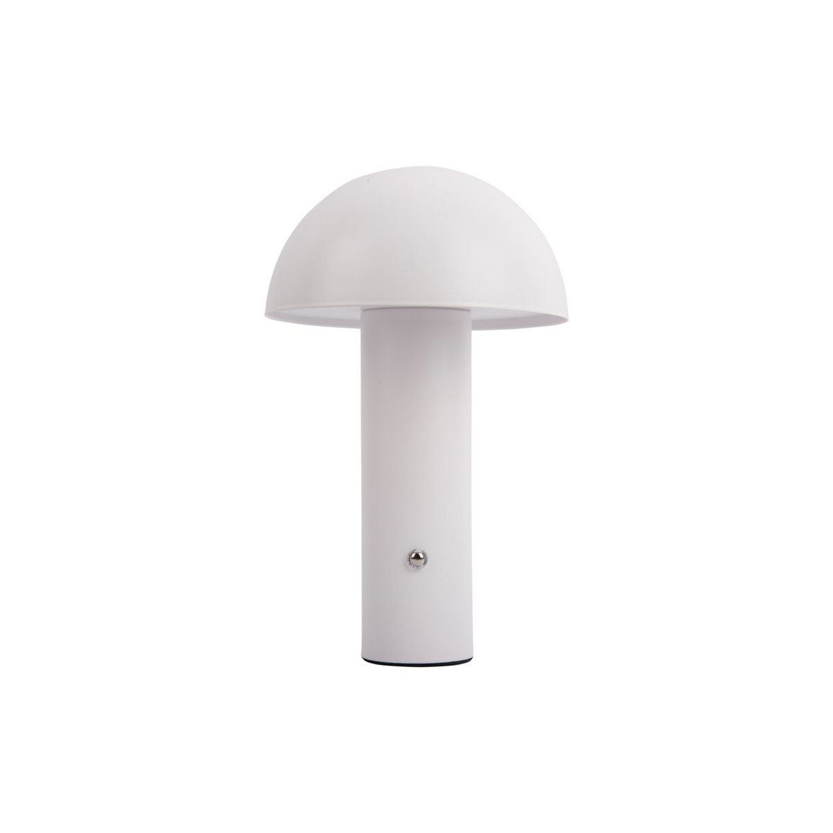 Tafellamp Vuur 15 cm ijzer mat wit