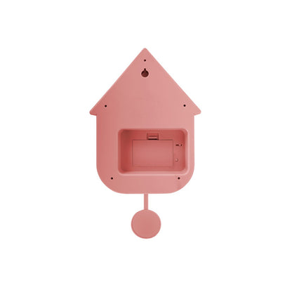 Wandklok koekoek 41x22 cm roségoud plastic