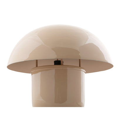 Tafellamp paddenstoel 29 cm ijzer glanzend