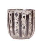 Ceramic Decorative Pot with Robust Finish and Coarse Relief