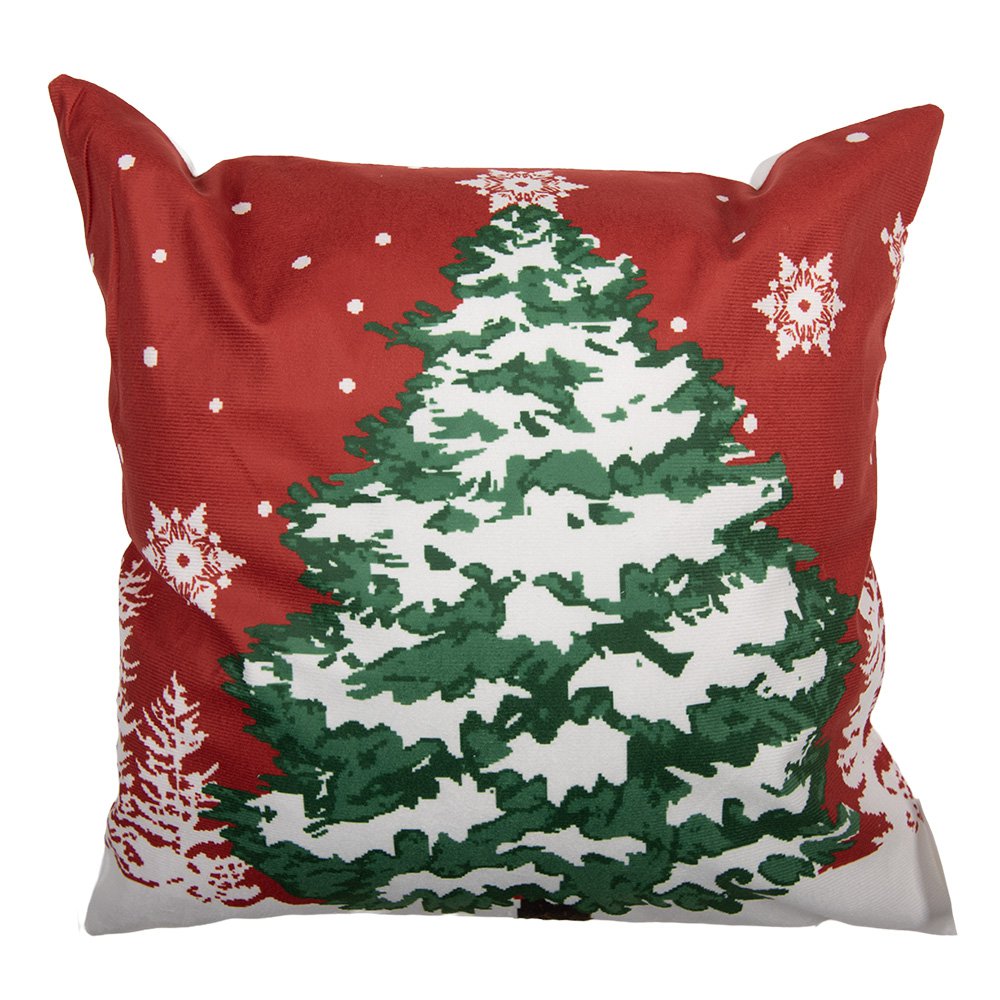 Kussenhoes 45x45 cm Rood Polyester