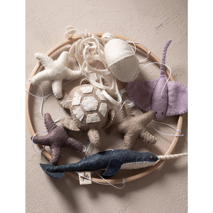 Babymobiel 21.5 cm vilt
