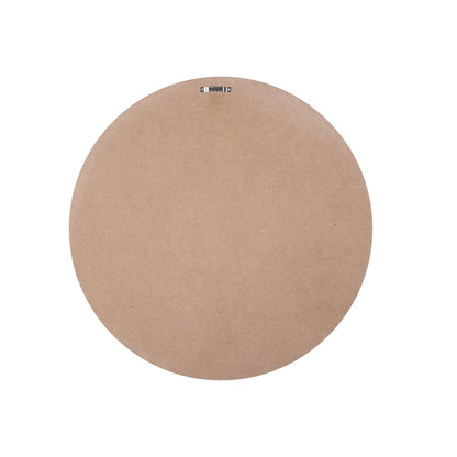 Muurkunst rond 40 cm MDF bruine kleitonen