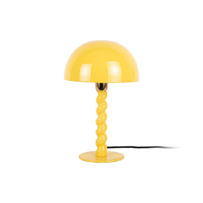 Tafellamp geel 25 cm ijzer