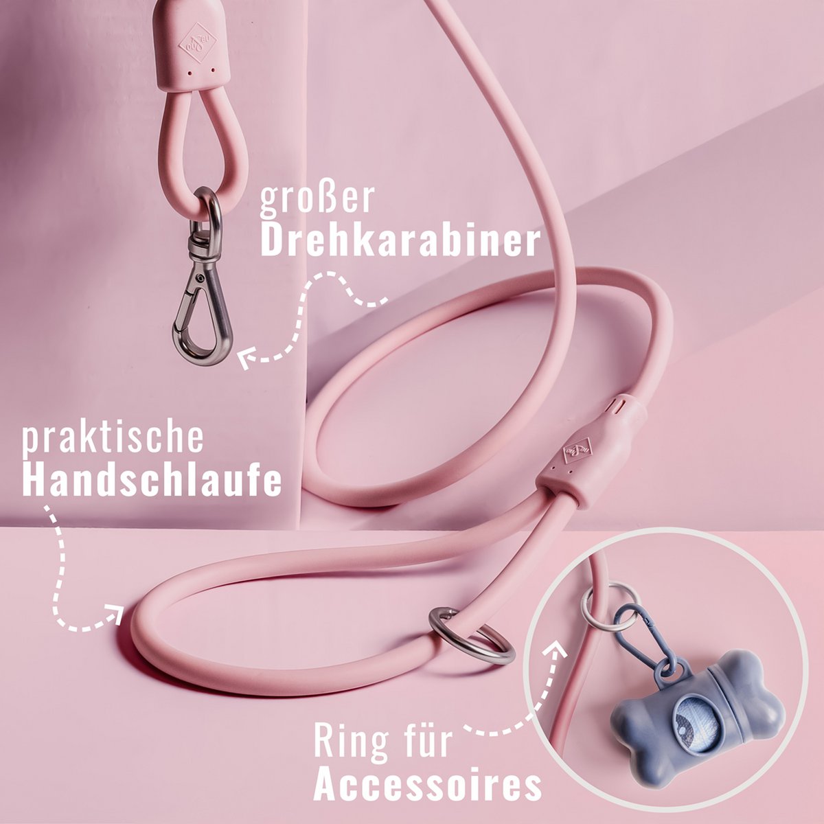 NE & No® Dog Leash "Loft Style" - Weatherproof