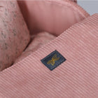 Travel cot 35cm blush