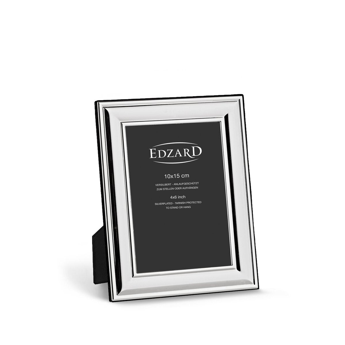 Fotolijst 10x15 cm verzilverd set van 2