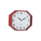 Wall clock modern factory octagon
