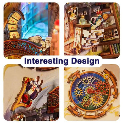 Tonecheer DIY Boeknook Magische Bibliotheek Boekenkast Decor