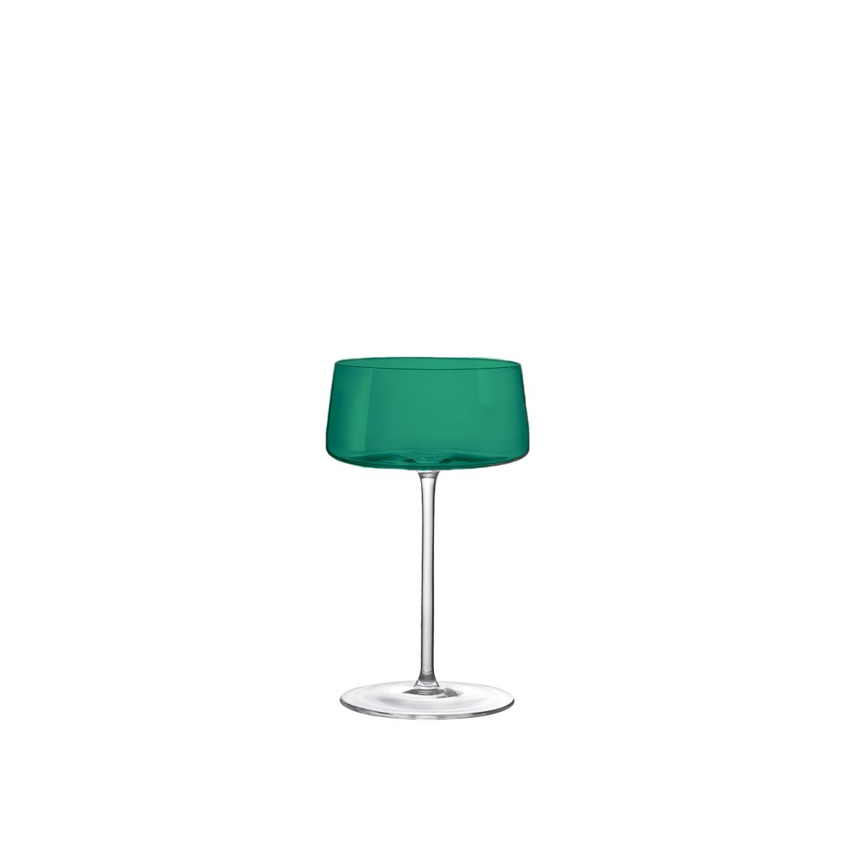 Champagne fluiten set van 6 220 ml vergulde rand