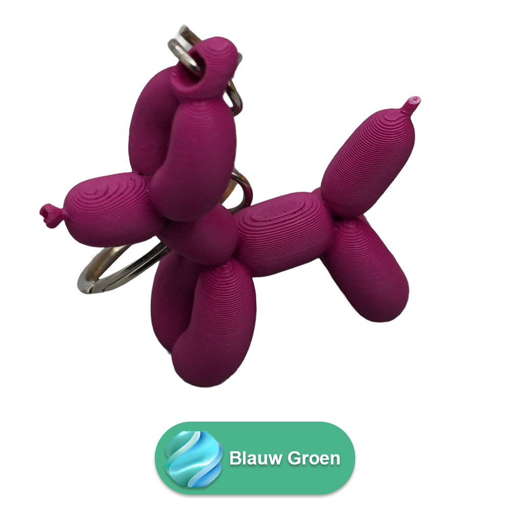 Sleutelhanger ballon hond PLA