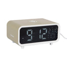 Chunky LED Alarm Clock with Phone Charger