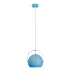 Pendant Lamp Colorado Blue Metal With E27 Socket Living Room