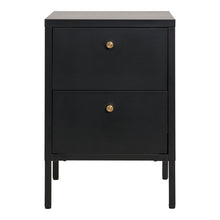 Ladekast Dalby 40x40x59.5 cm zwart staal
