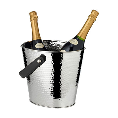 Champagnekoeler 26x21x23 cm roestvrij staal