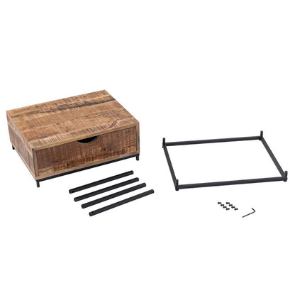 Nachtkast Maya Metalen Frame Nachtconsole 45x45x35 cm