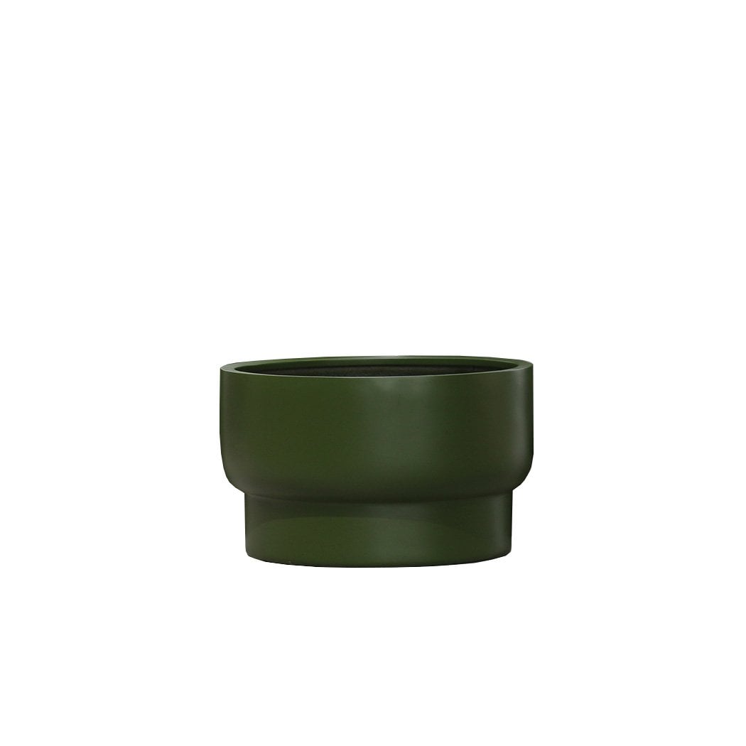 Plantenpot Nyborg groen Ø54-70 cm fiberstone