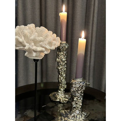 Koraaldecoratie 25x15x15 cm met metalen standaard