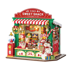 Robotime, Christmas Candy Stand, DS043, 17.0x11.4x16.0 cm