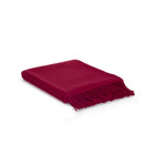 Wol deken Rio 140 cm rood