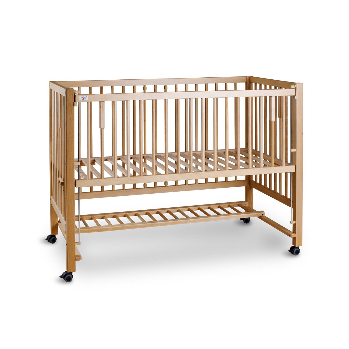 Kinderbed beukenhout 120x60 cm