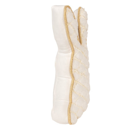 Doorstop Rabbit 20x7x31 cm White Polyester
