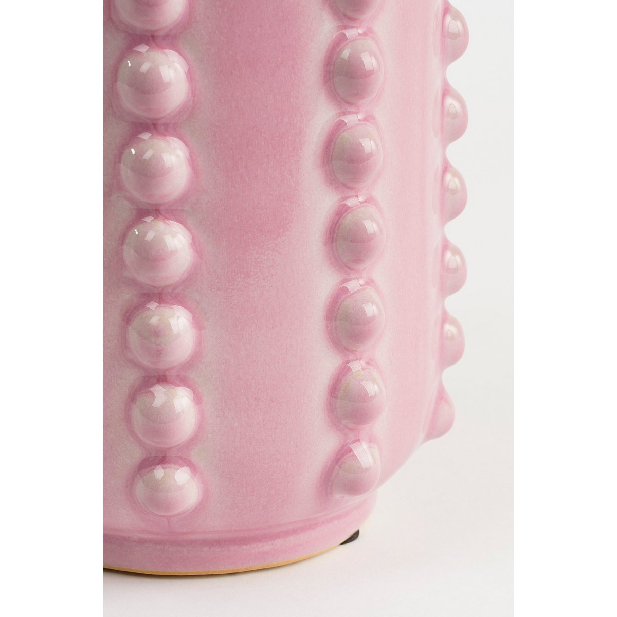 Vaas keramiek 30 cm roze