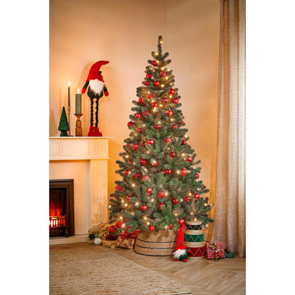 Kerstballen set  Rood