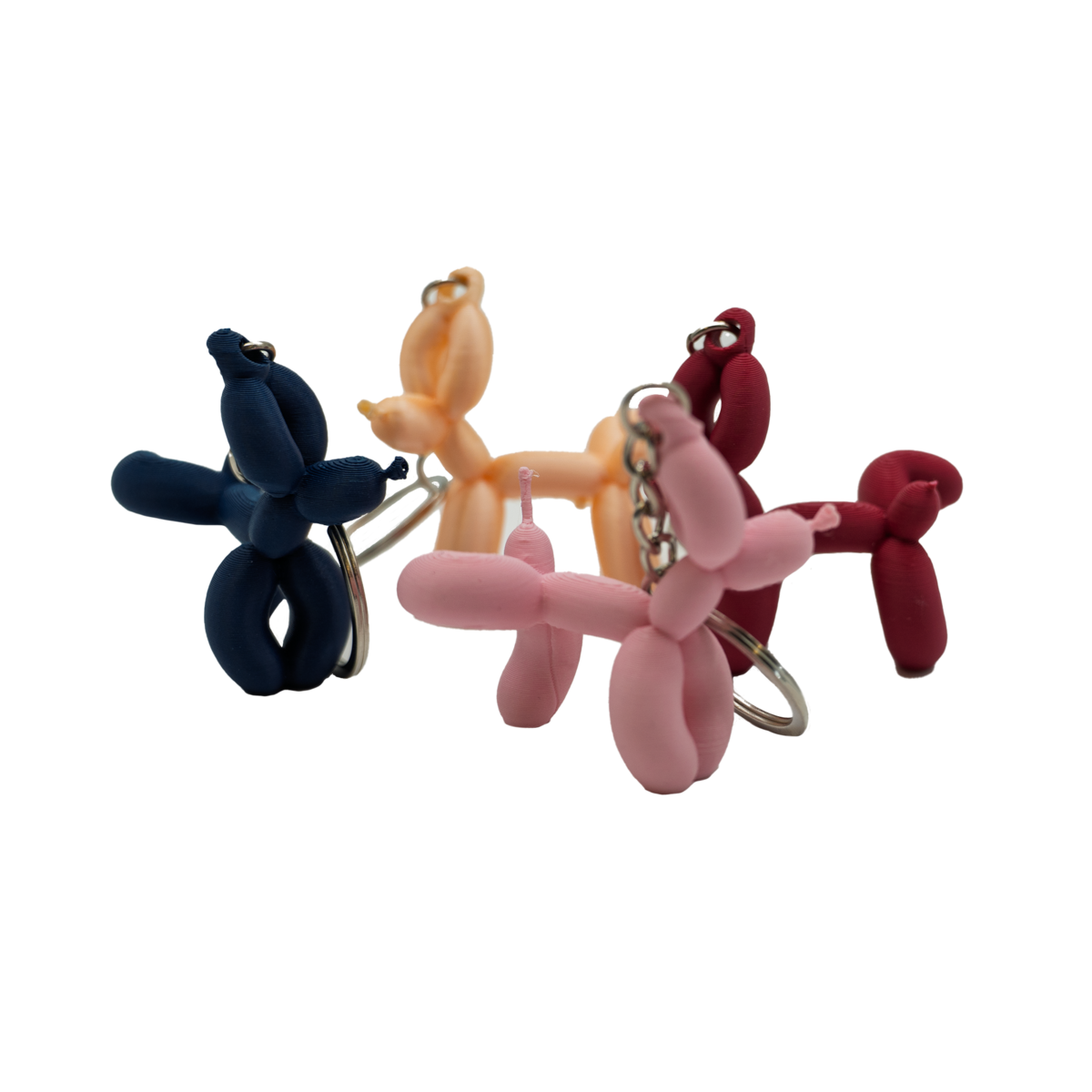 Sleutelhanger ballon hond plassend PLA