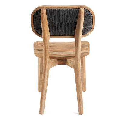 Eetkamerstoel teakhout geupcycled