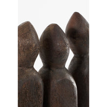 Woondecoratie mangohout 7x18x46 cm bruin