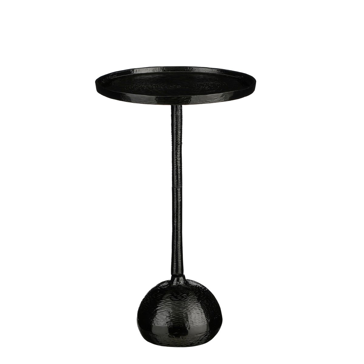 Colin Bijzettafel Gerecycled Aluminium Zwart FSC Gemaakt