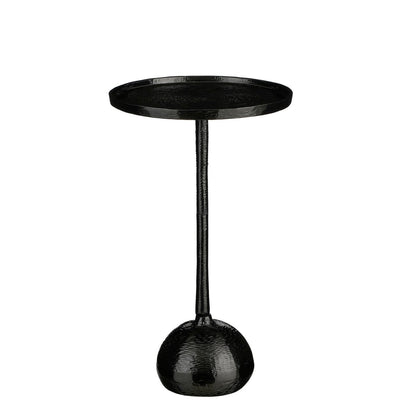 Colin Bijzettafel Gerecycled Aluminium Zwart FSC Gemaakt
