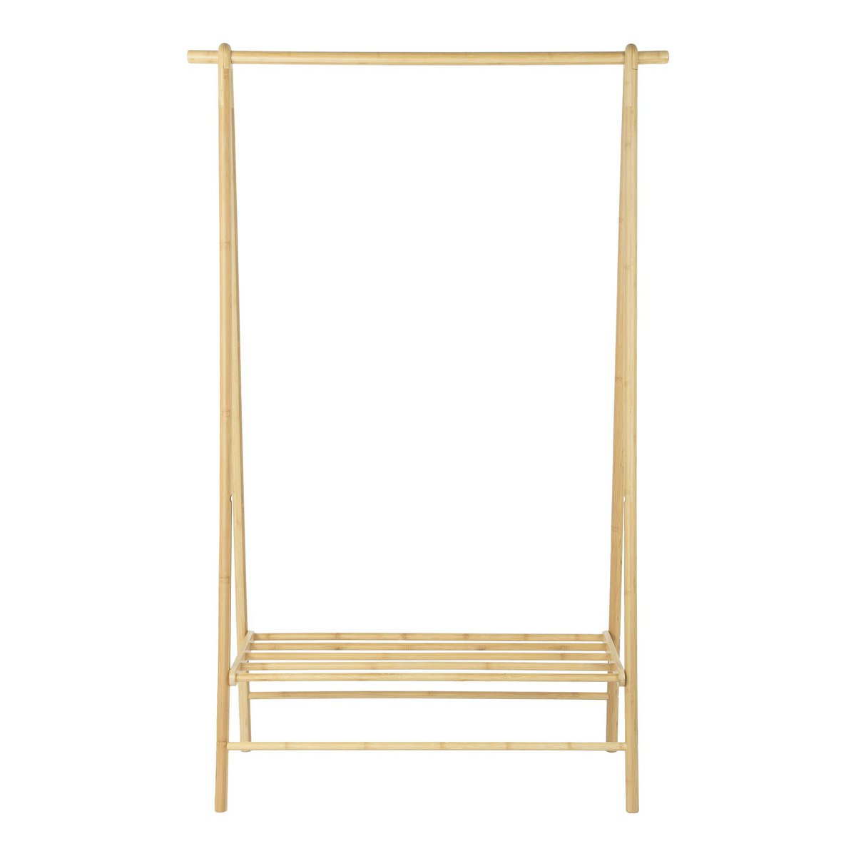 Kledingrek bamboe 104x46x164 cm