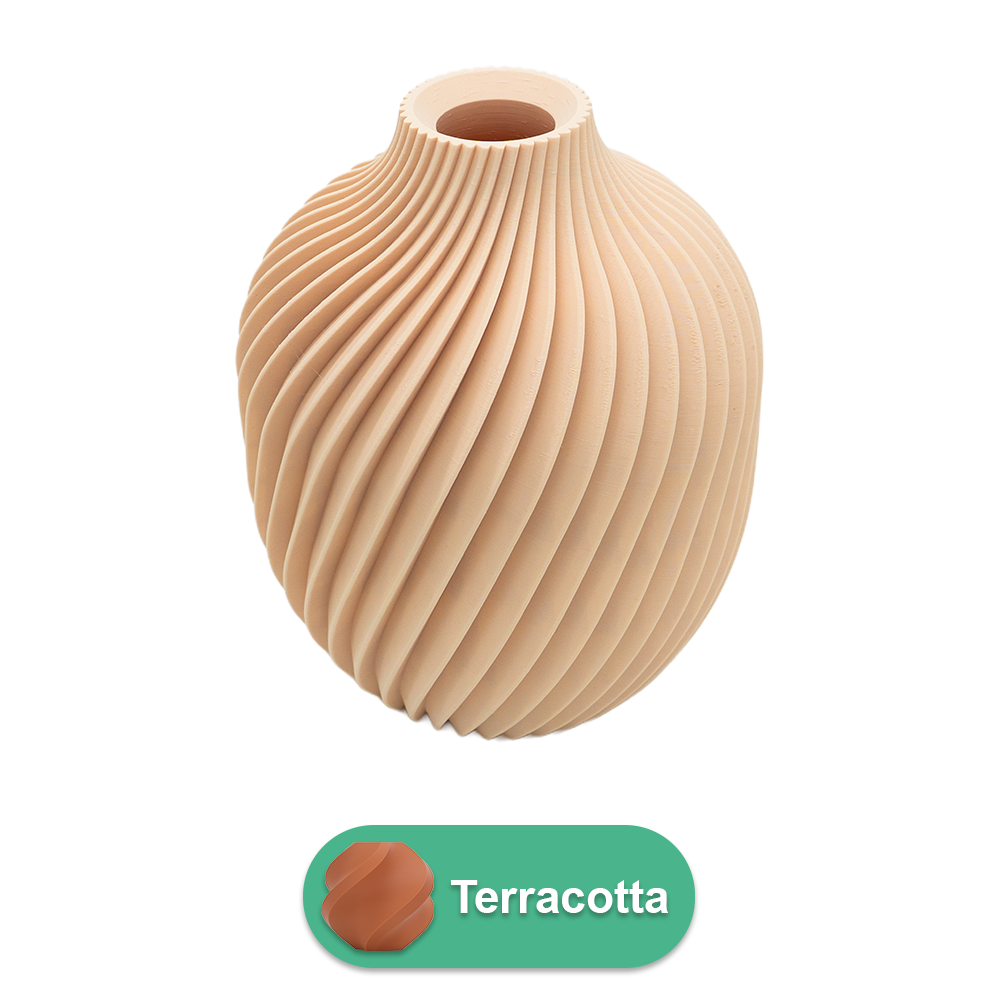 Nova 3D Vase - 3D Printed Vase - Sustainable PLA - Suitable for Artificial Flowers