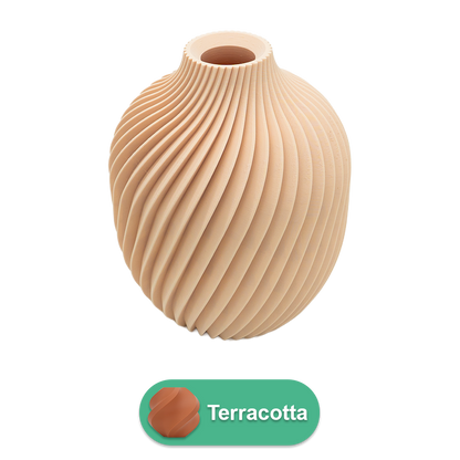 Nova 3D Vase - 3D Printed Vase - Sustainable PLA - Suitable for Artificial Flowers