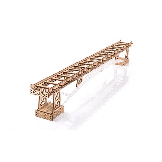 Veter Models 3D Model Kit, The Bridge, AKV-07 for The Thunderstorm Express, 45x6x3.7cm