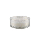 Aulica Vanilla Scented Candle In Silver Glass Jar