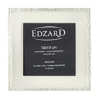 Fotolijst 10x10 cm staal zilver gehamerd