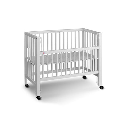 tiSsi® SOPHIE bijzetbed / bijzetbed beuken WIT 40x90 cm