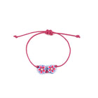 Luna Leena Children's Bracelet Flower Purple Handmade Nepal