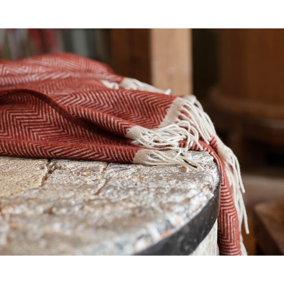 Wool blanket Denver Terra