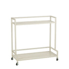 Plantenstandaard 80x35x81 cm gebroken wit