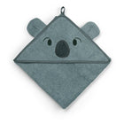 Baby handdoek met capuchon 70x70 cm biologisch katoen lood