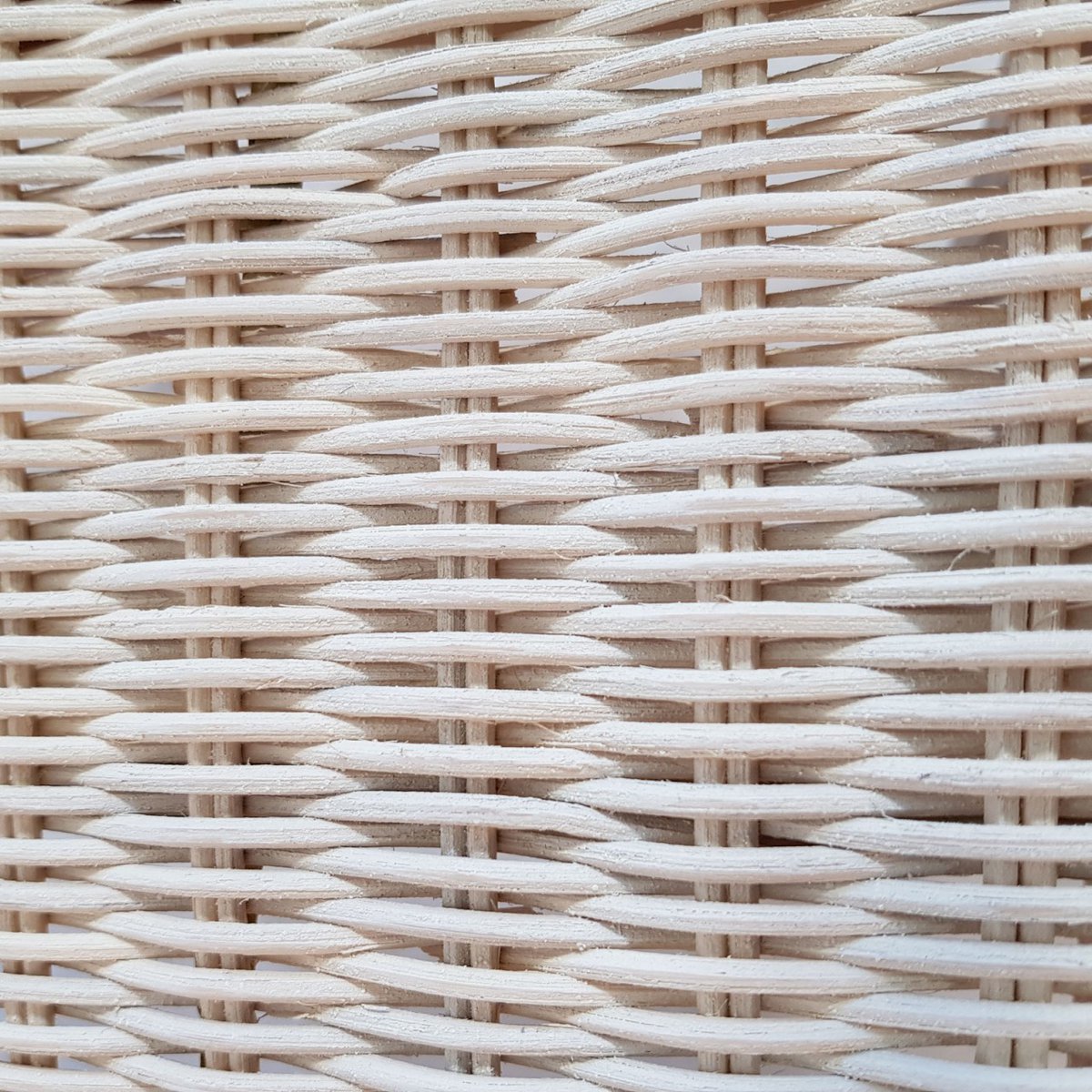 Eetkamer Stoelen Rattan Set Van 4 Stuks Wit Cardine Modern